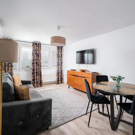 9Th Floor City View Apartment Varšava Exteriér fotografie