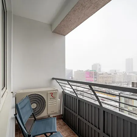 9Th Floor City View Apartment Varšava Exteriér fotografie
